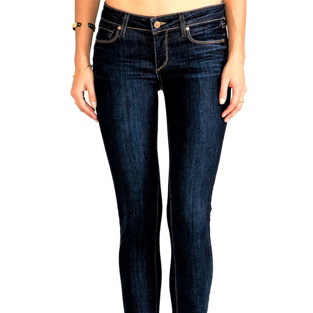Paige Skyline Ankle Peg Jeans, Size 26